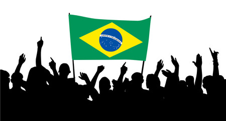 Naklejka premium Brasilien
