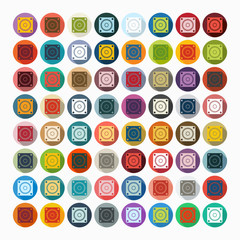 Flat design: dynamic