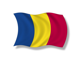 Illustration,Flagge von Andorra