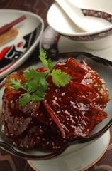 The image of delicious food