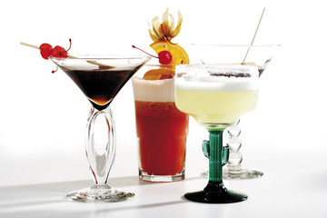 Verschiedene cocktails