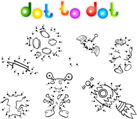 spase set 1 dot to dot
