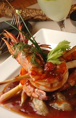 The image of delicious food