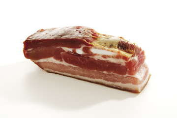 Bauchspeck geräucherter Schinken