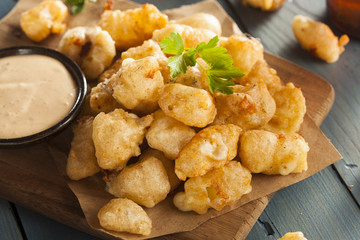 Beer Battered Wisconsin Cheese Curds