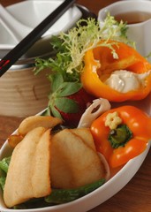 The image of delicious food