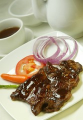The image of delicious food
