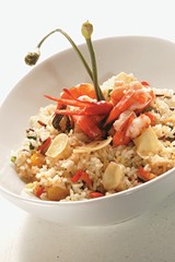 The image of delicious food