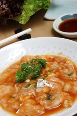 The image of delicious food