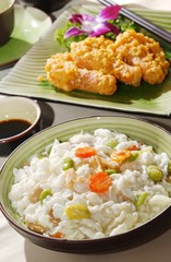 The image of delicious food