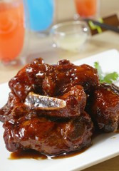 The image of delicious food
