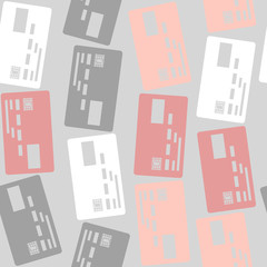 seamless background: card