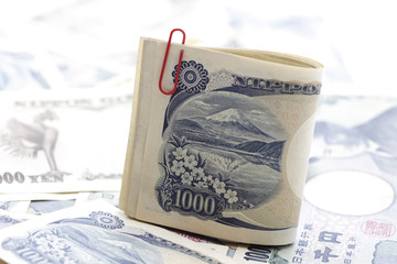 Japanische Devisen, tausend Yens