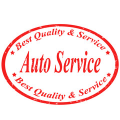 Auto Service-stamp