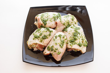 raw chicken legs