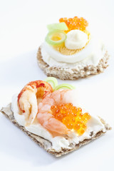 Kaviar Vorspeise , close-up