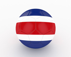 Obraz premium 3d Costa Rica Fifa World Cup Ball - isolated