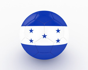 Naklejka premium 3d Honduras Fifa World Cup Ball - isolated