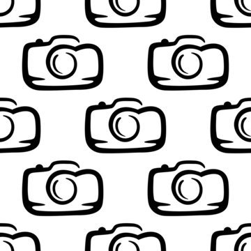 Seamless pattern of a compact camera