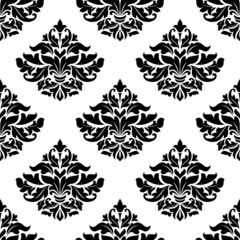 Royal damask seamless pattern