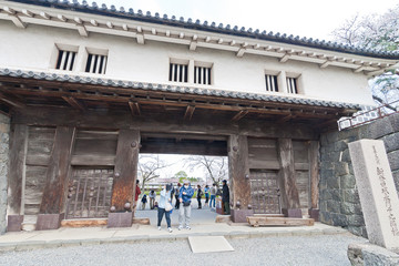 新発田城の本丸表門
