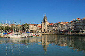 Naklejka premium Vieux port de La rochelle