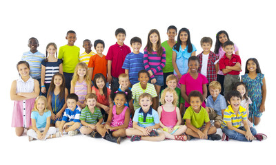 Large Group of Children