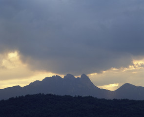 The image of beautiful nature