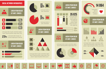 Social Media Infographic Template.