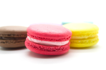 Colorful French Macaroons