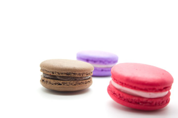 Colorful French Macaroons