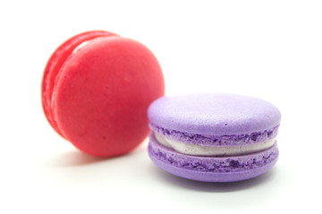 Colorful French Macaroons