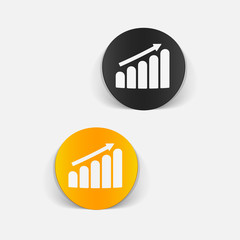 realistic design element: chart