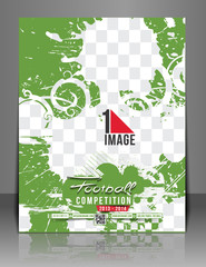 Football Competition Back Flyer Cover & Poster Template