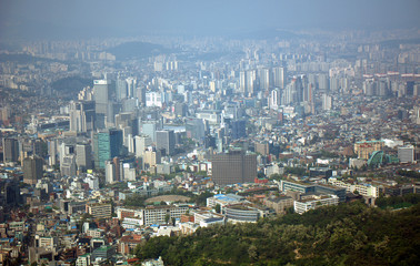 View of the city, Seoul, Korean Republic