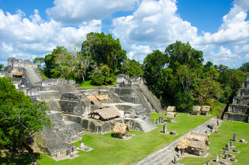 Tikal Maya Ruinen in Guatemala