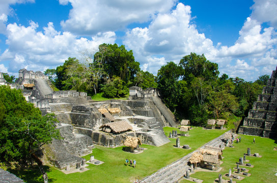 Tikal Maya Ruinen in Guatemala