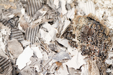 Burnt paper