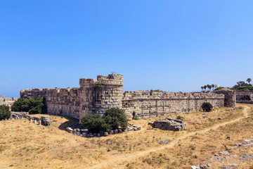 Fototapeta premium The Castle of Knights, Kos, Greece