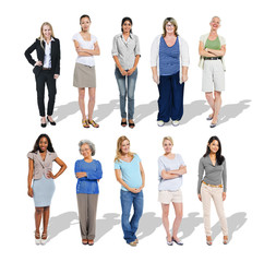Obraz premium Multi-Ethnic Group of Businesswomen