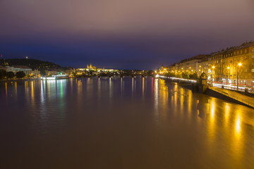 Fototapeta premium Flood in city