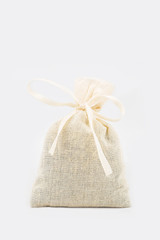 Textile sachet pouch