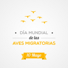 World Migratory Bird Day in Spanish