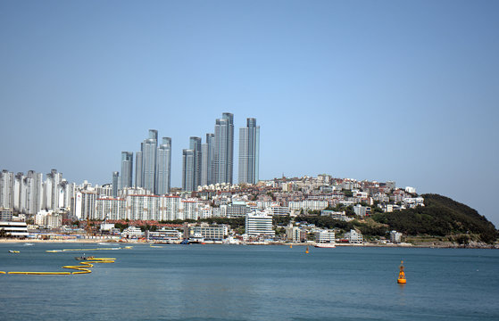 View of the city, Busan, Korean Republic