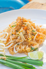Noodles pad Thai
