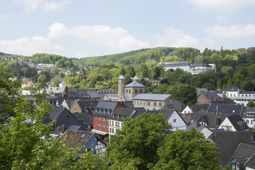 Stadtansicht Bad M&uuml;nstereifel, Deutschland