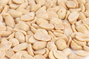 Processed pea nuts texture.