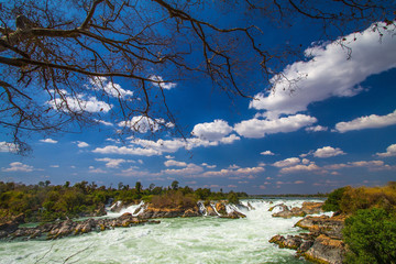 The greatest waterfall in Laos, Khon-Pa-Peng