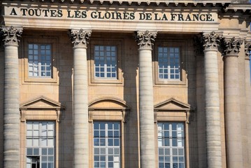 Obraz premium Detail of the palace Versailles