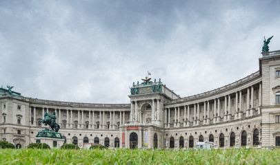 Fototapeta na wymiar Austria, Vienna, Hofburg winter residence of the emperor